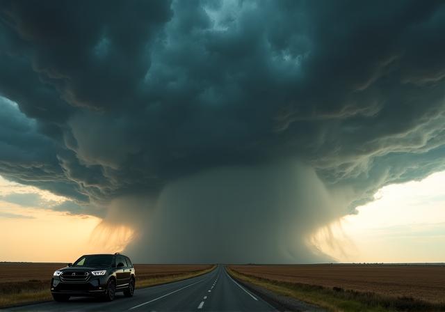 Cacciatori di tornado nelle grandi pianure